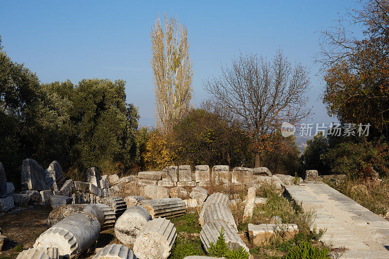 Lagina Hecate神庙Mugla，土耳其